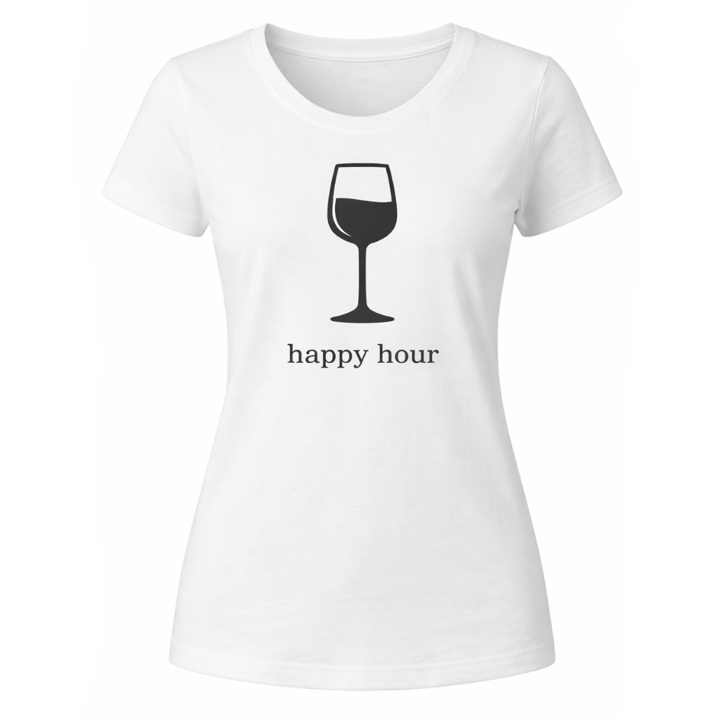 Happy Hour Graphic Tee- Mom