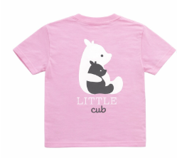 Little Cub Graphic Tee- Girl