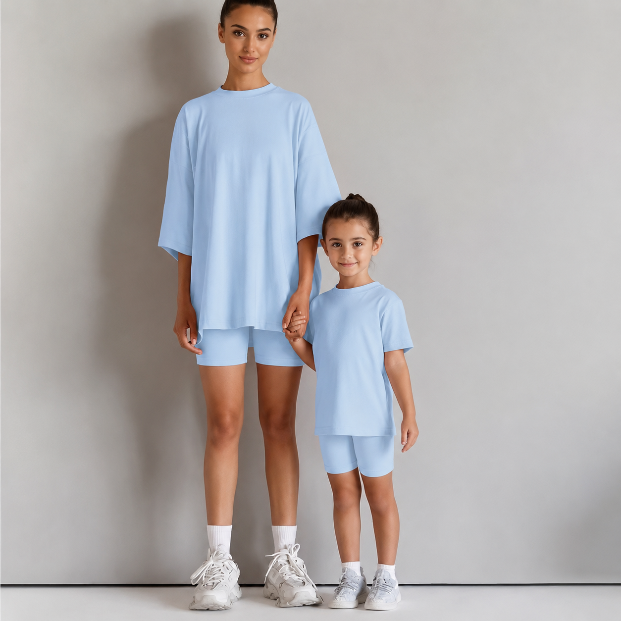 Family Matching Cotton Sportswear Set
