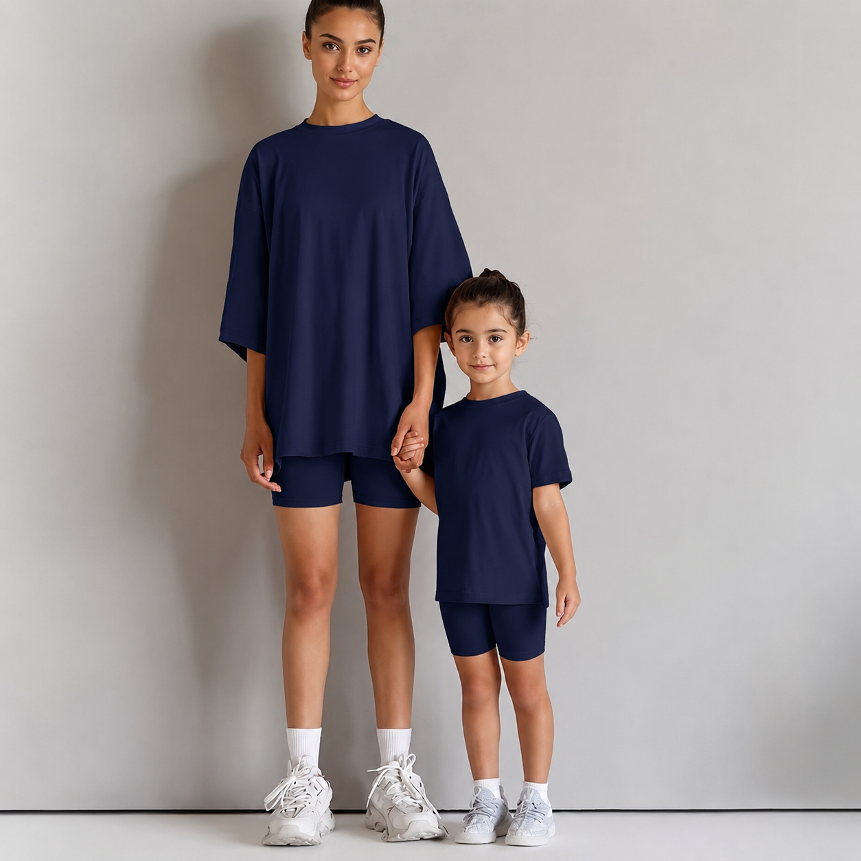 Family Matching Cotton Sportswear Set