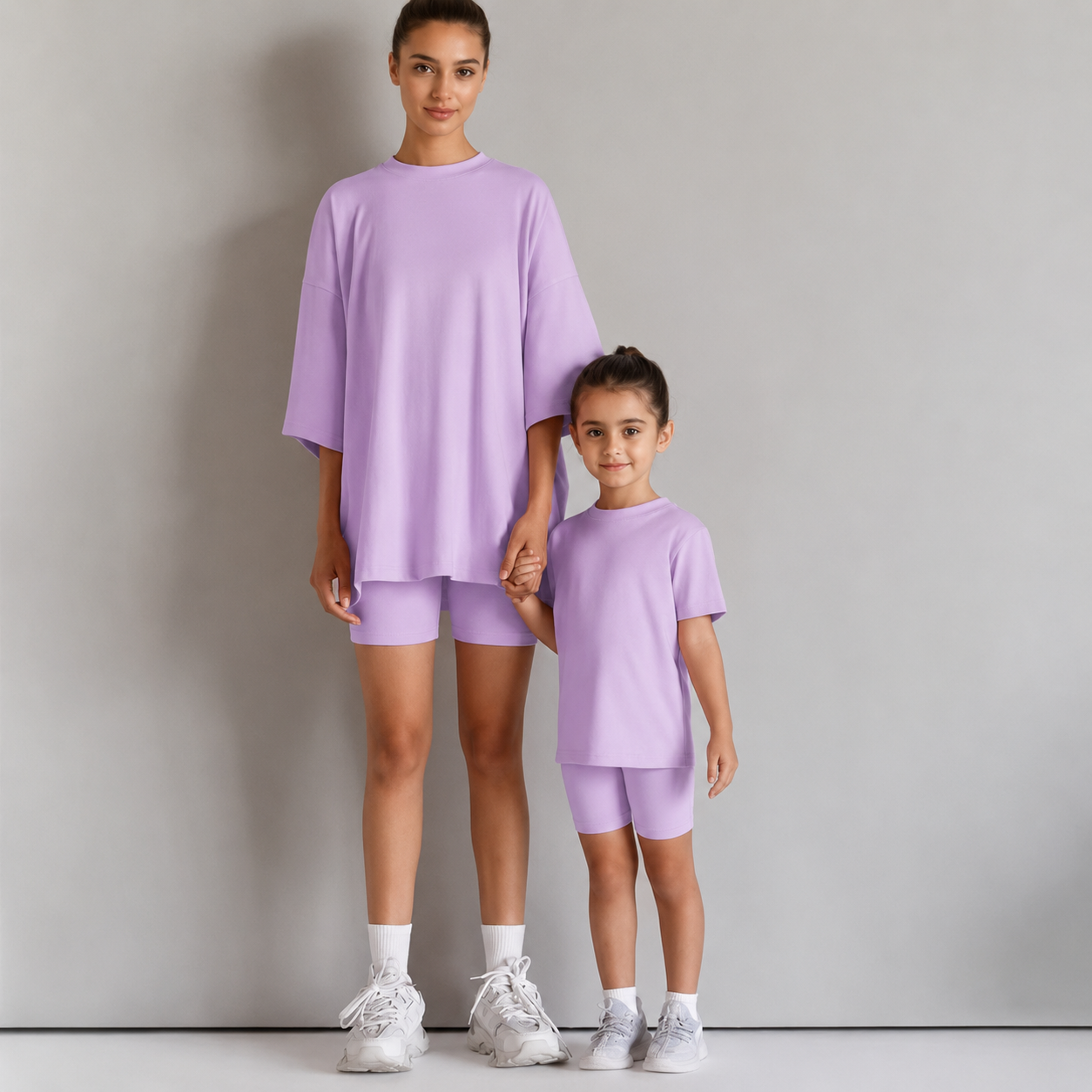 Family Matching Cotton Sportswear Set