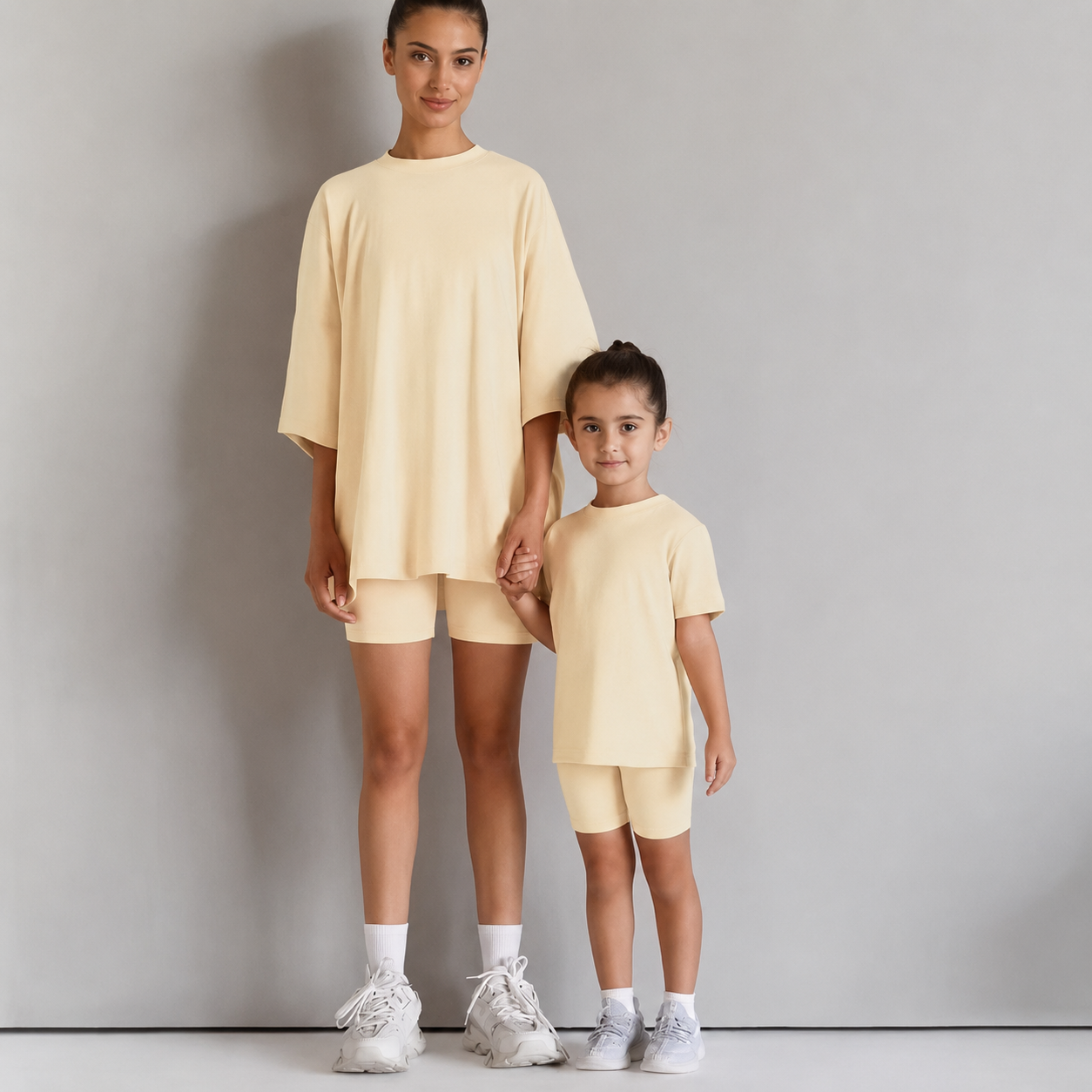 Family Matching Cotton Sportswear Set