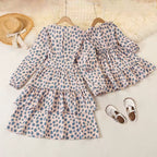 Polka Dot Mother Daughter Matching Dress
