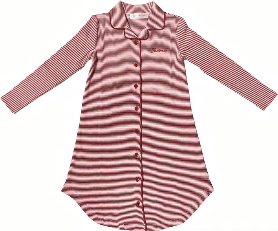 Cotton Striped Family Matching Pajama Set