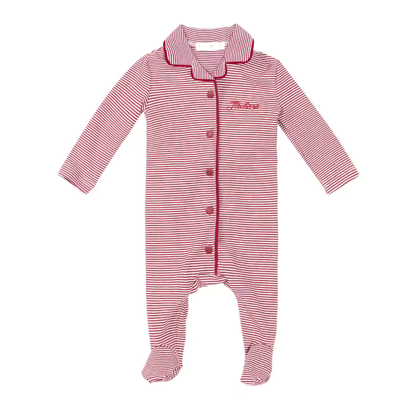 Cotton Striped Family Matching Pajama Set