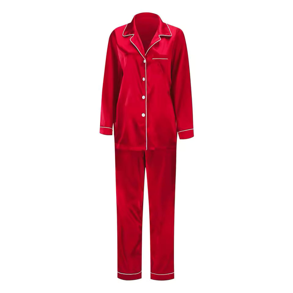 Christmas Family Satin Pajama Set