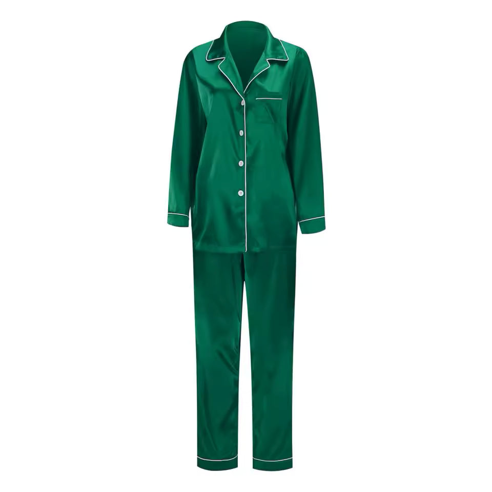 Christmas Family Satin Pajama Set
