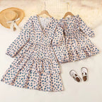 Polka Dot Mother Daughter Matching Dress