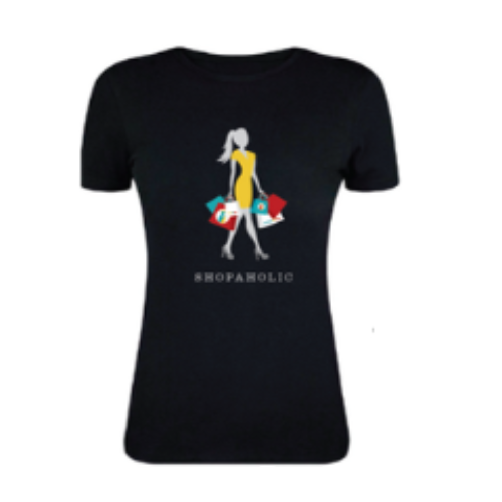Shopaholic Mommy Graphic Tee